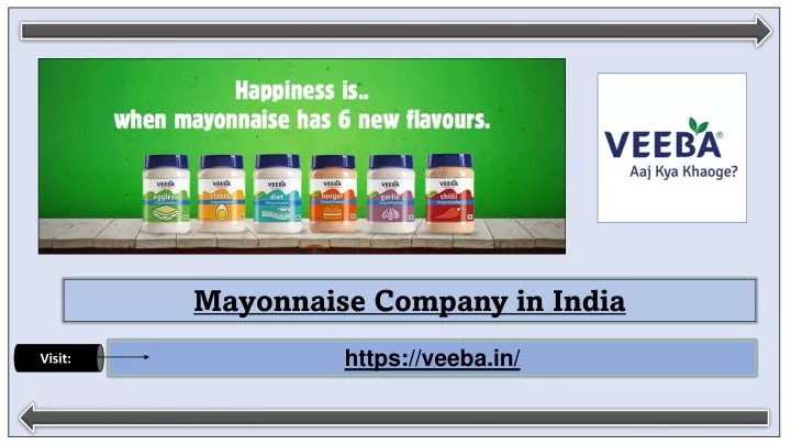 mayonnaise company in india