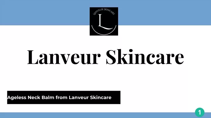 lanveur skincare