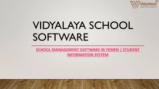 vidyalaya school software