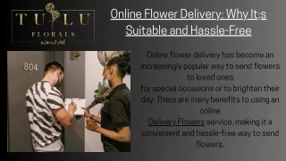 Online Flower Delivery: Why It&#39;s Suitable and Hassle-Free