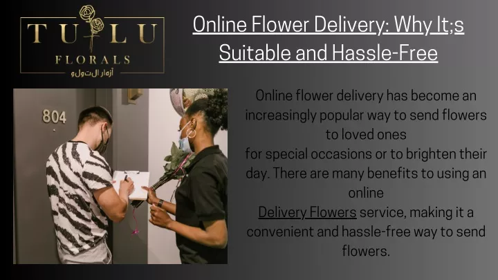 online flower delivery why it s suitable