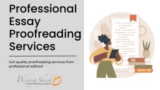 Professional Essay Proofreading Services - WritingSharks