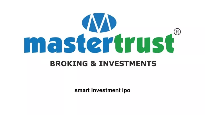 smart investment ipo