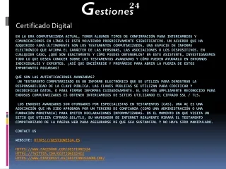 certificado digital