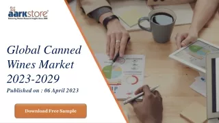 global canned wines market 2023 2029