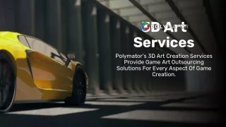 3D Art Services & Animation Companies | Game Art Outsource