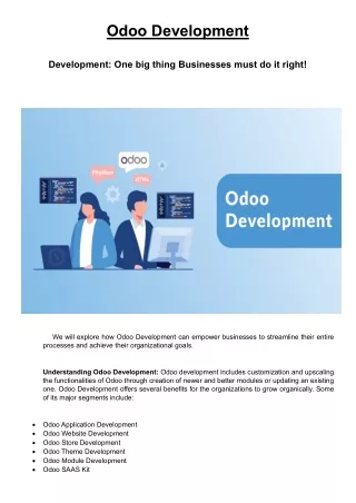 Odoo Development services - serpentcs odoo gold partner