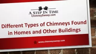 different types of chimneys found in homes