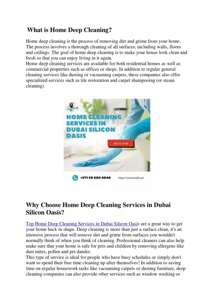 Ppt Deep Cleaning Powerpoint Presentation Free Download Id12092957 9145