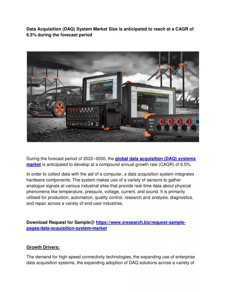 data acquisition daq system market size