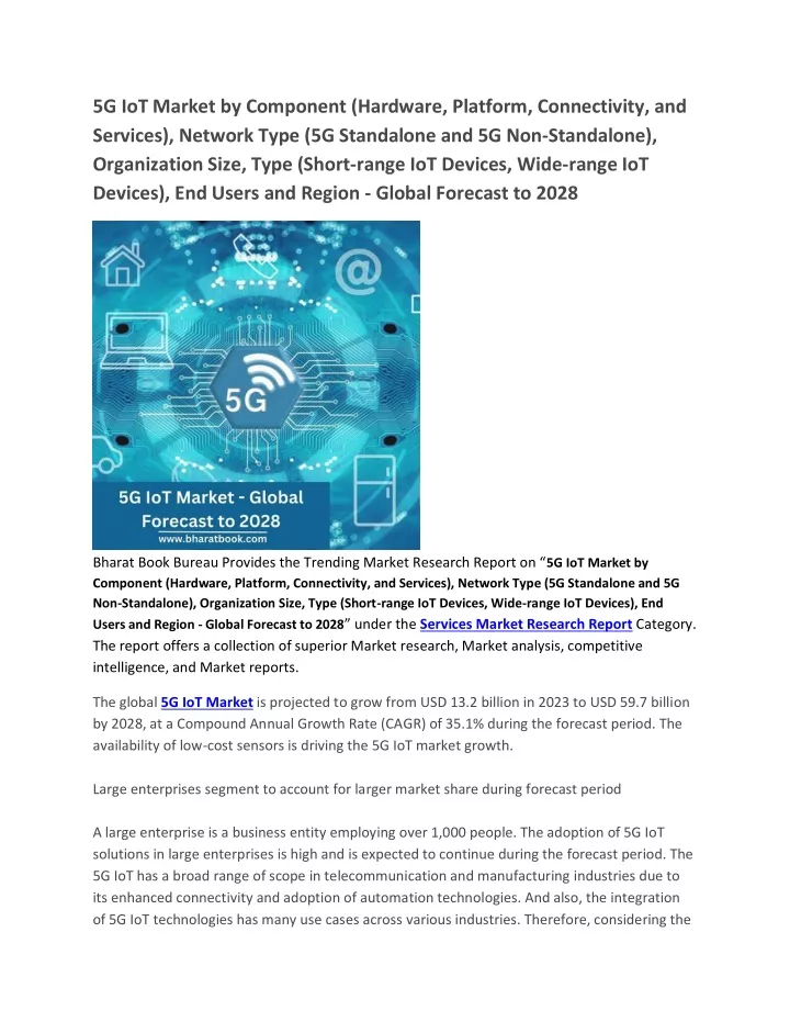 5g iot market by component hardware platform