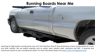 running boards near me
