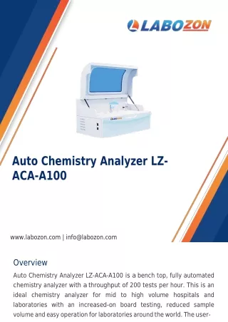 Auto-Chemistry-Analyzer