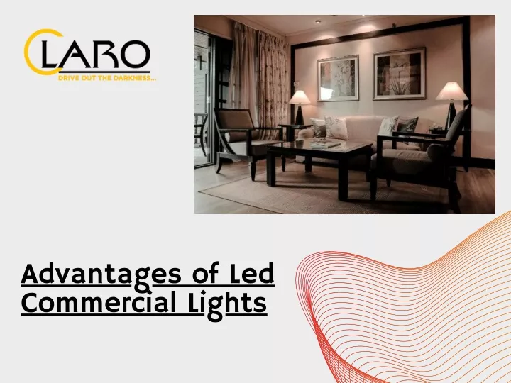 advantages of led commercial lights