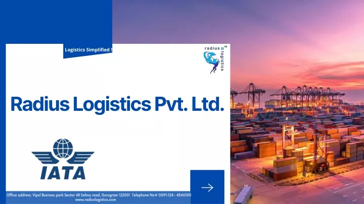 radius logistics pvt ltd