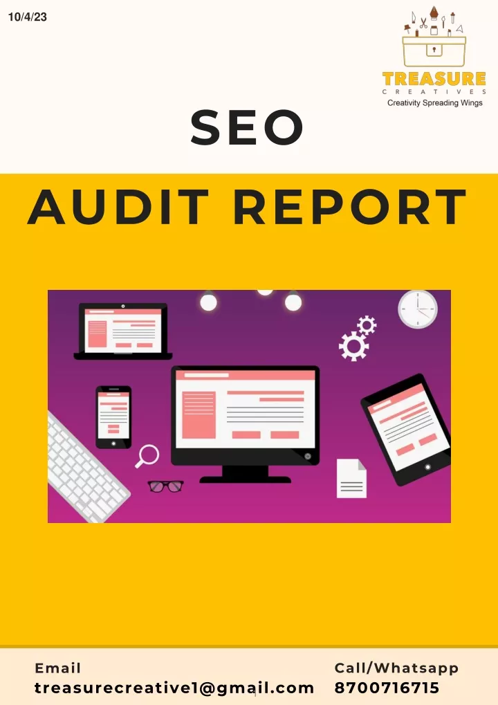 seo audit report