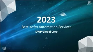 Best Kofax Automation Service Provider In The US | Top Kofax RPA