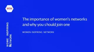 Reason why you should join women's networking group