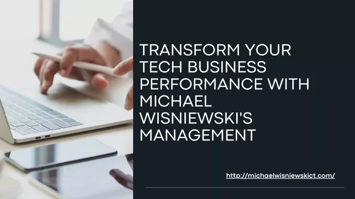 transform your tech business performance with