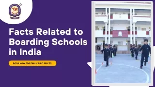 Facts Related to Boarding Schools in India