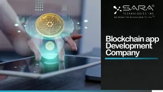 Blockchain app Development Company