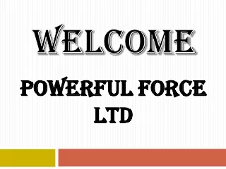 welcome