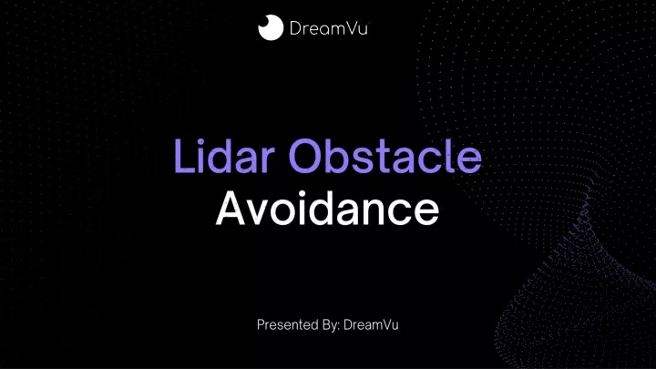 lidar obstacle avoidance