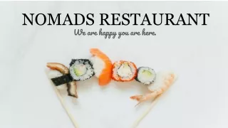 nomads restaurant