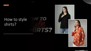 how to style shirts