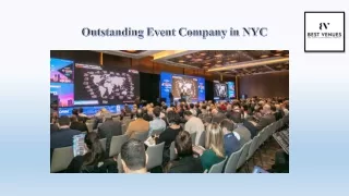 outstanding event company in nyc