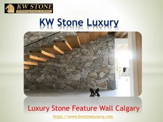 Natural Stone Feature Wall Toranto- KW Stone Luxury