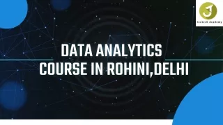 Data analytics course in rohini