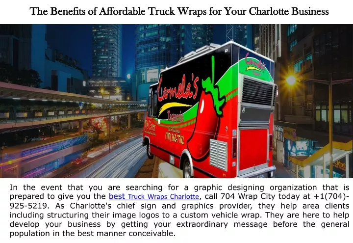 the benefits of affordable truck wraps for your