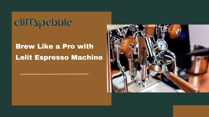 brew like a pro with