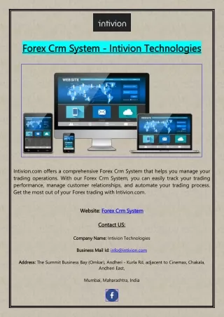 forex forex crm