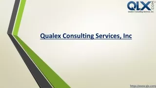 Qualex Consulting Services - Innovative Solutions for Your Business Needs
