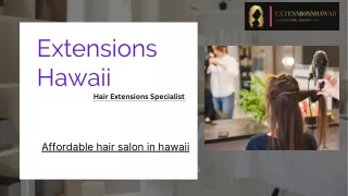 best hair salon hawaii