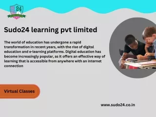 Sudo24 learning pvt limited