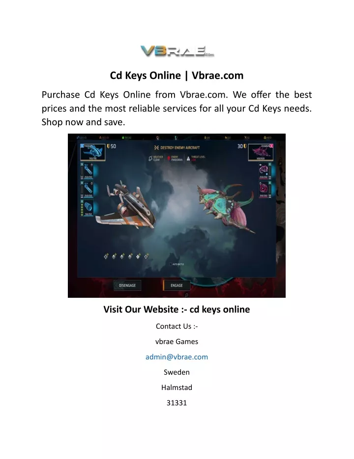 cd keys online vbrae com