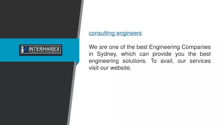 consulting engineers we are one of the best