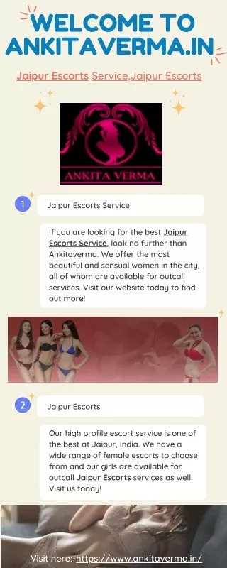 Jaipur Escorts-Ankitaverma.in