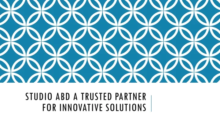 studio abd a trusted partner for innovative solutions