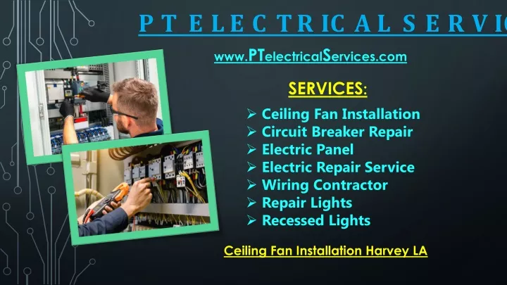 pt electrical services