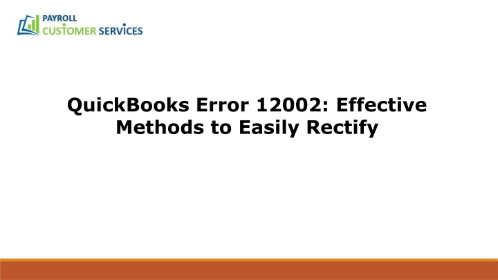 quickbooks error 12002 effective methods