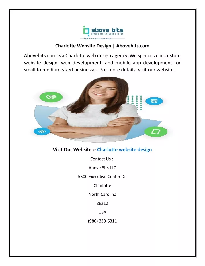 charlotte website design abovebits com