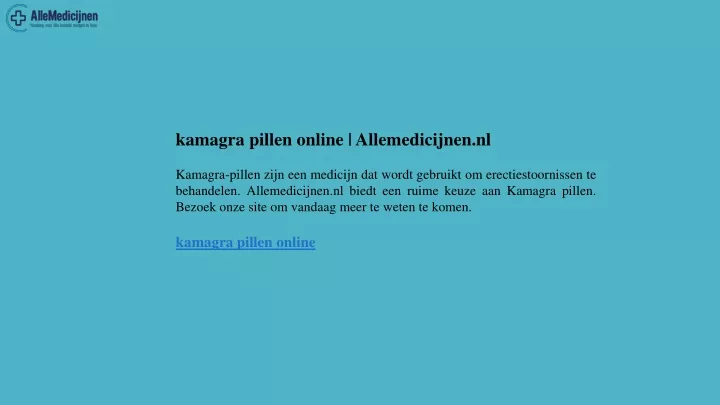 kamagra pillen online allemedicijnen nl kamagra