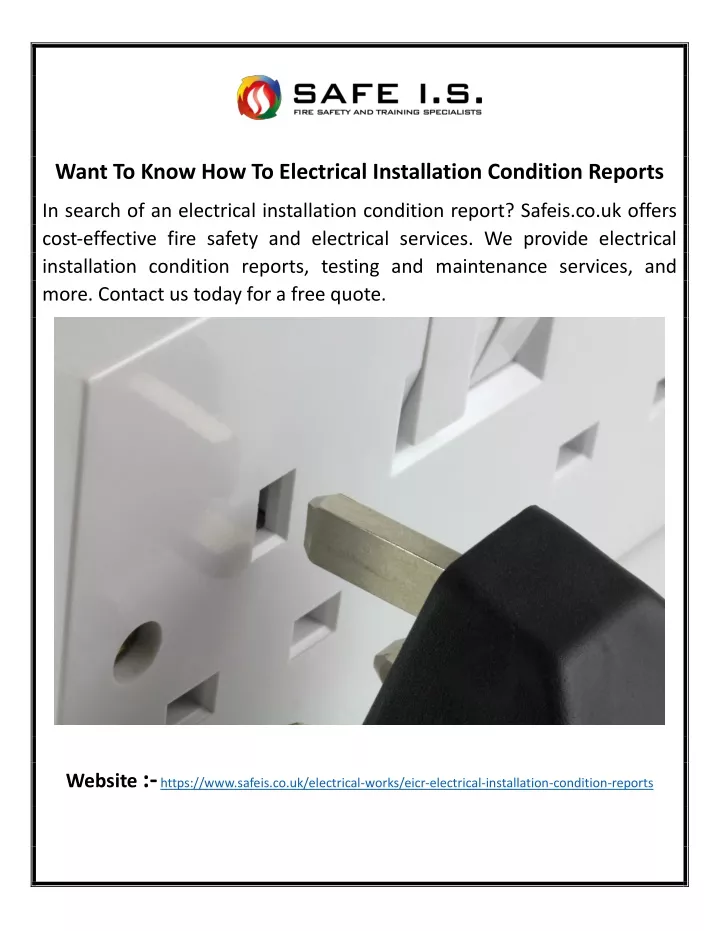 want to know how to electrical installation