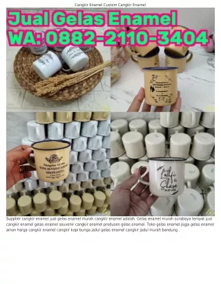 Ô88ᒿ•ᒿllÔ•34Ô4 (WA) Harga Cangkir Kopi Jadul Jual Cangkir Enamel Murah