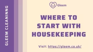 Get The Best Regular Cleaning Company - Gleem Cleaning