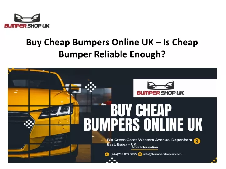 buy cheap bumpers online uk is cheap bumper